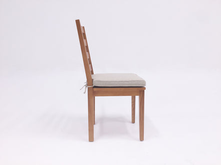 Lance Modern Ash Wood Dining Chair w/ Cushion (Set of 2) - image 4