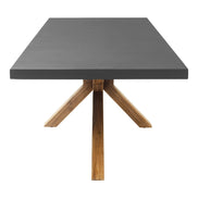 Suan Rectangular Dining Table Gray