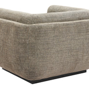 Sereneu Accent Chair Green Tweed