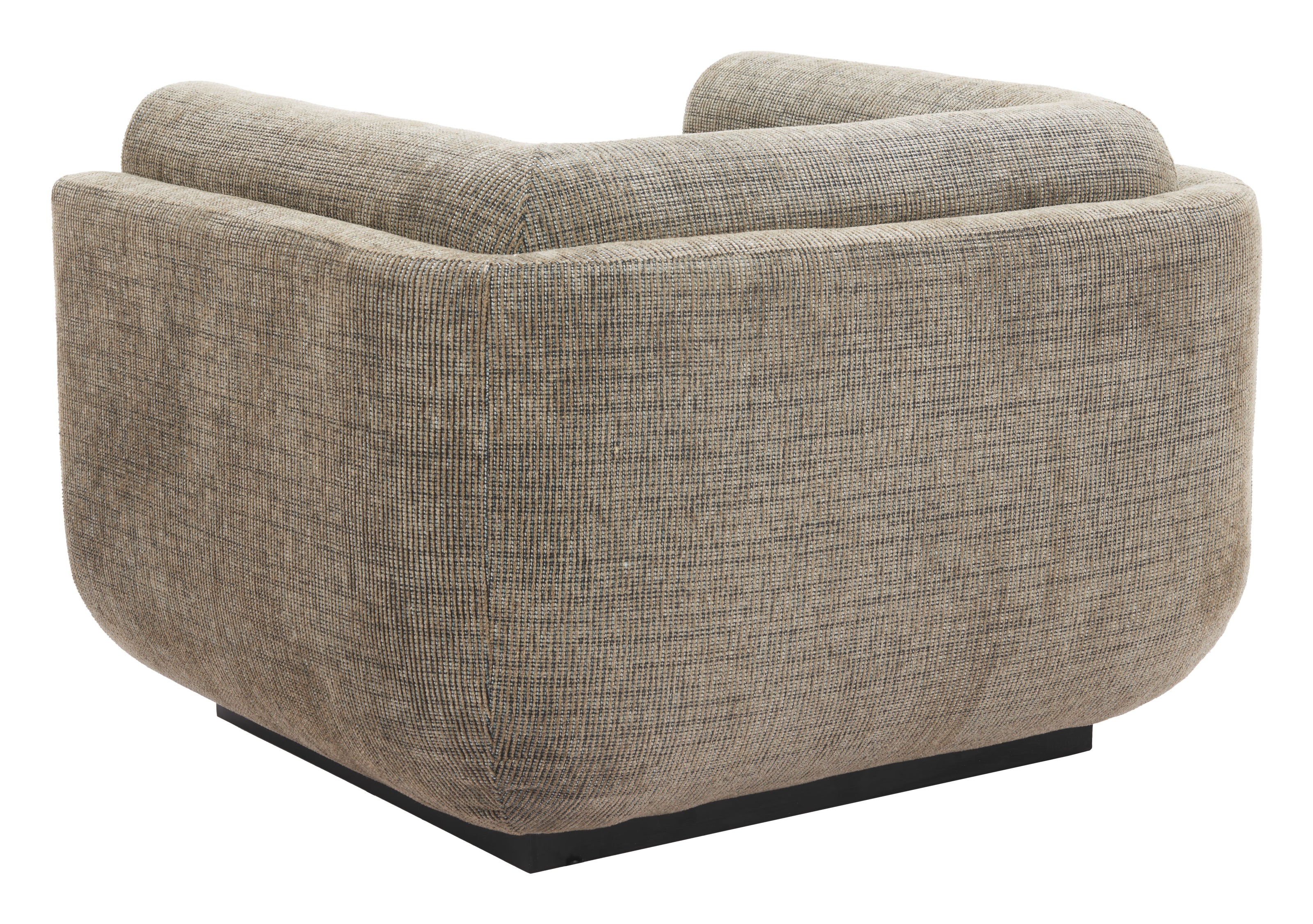 Sereneu Accent Chair Green Tweed
