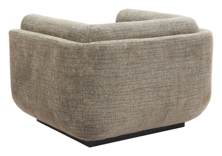 Sereneu Accent Chair Green Tweed