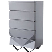 Duke Modern Grey & Black Gun Chrome Chest - image 2