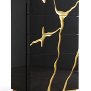 Aspen - Modern Black & Gold Chest - image 4