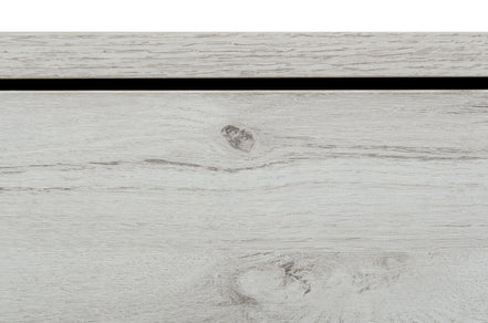 Asus - Italian Modern White Washed Oak Nightstand
