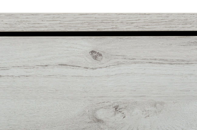 Asus - Italian Modern White Washed Oak Nightstand