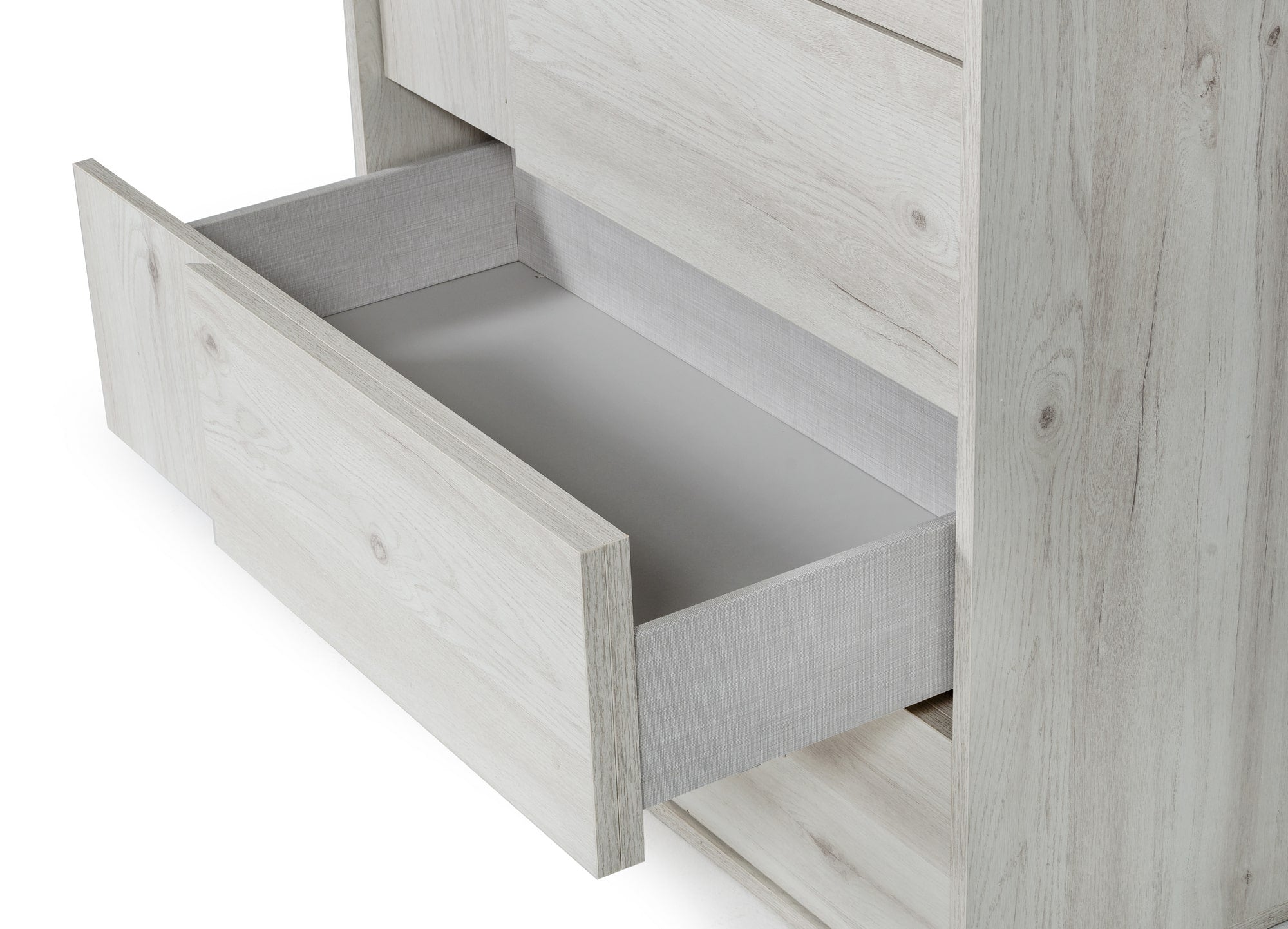 Asus - Italian Modern White Washed Oak Chest - image 2