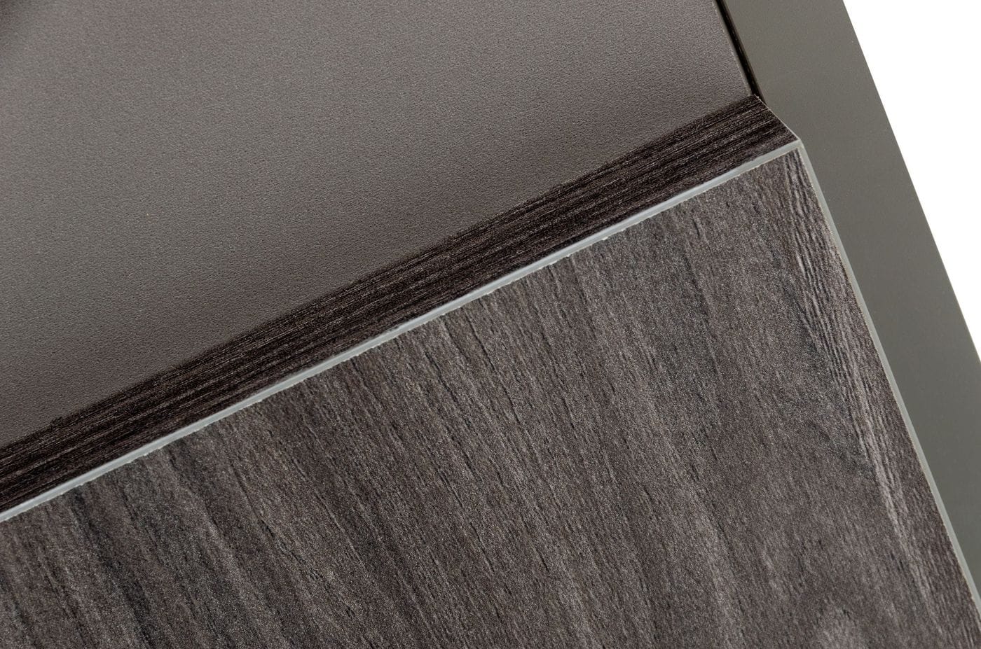 Lucia - Italian Modern Elm and Matte Grey Nightstand - image 3
