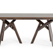 Grover - Modern Dark Wenge Dining Table - image 5