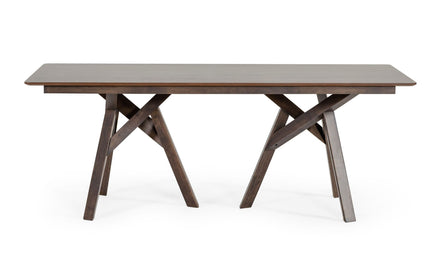 Grover - Modern Dark Wenge Dining Table - image 5