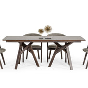 Grover - Modern Dark Wenge Dining Table