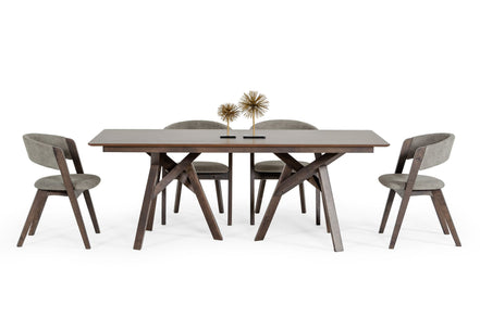 Grover - Modern Dark Wenge Dining Table