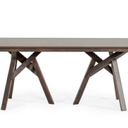 Grover - Modern Dark Wenge Dining Table - image 2