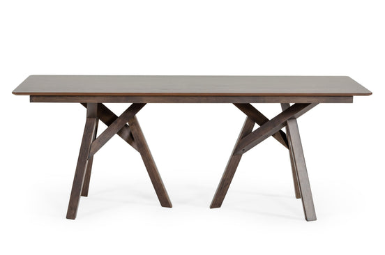 Grover - Modern Dark Wenge Dining Table - image 2