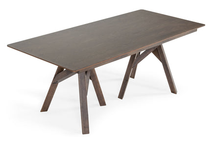 Grover - Modern Dark Wenge Dining Table - image 3