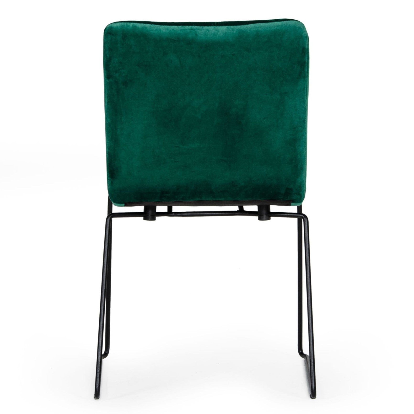 Yannis - Modern Green Fabric Dining Chair (Set of 2) - image 4