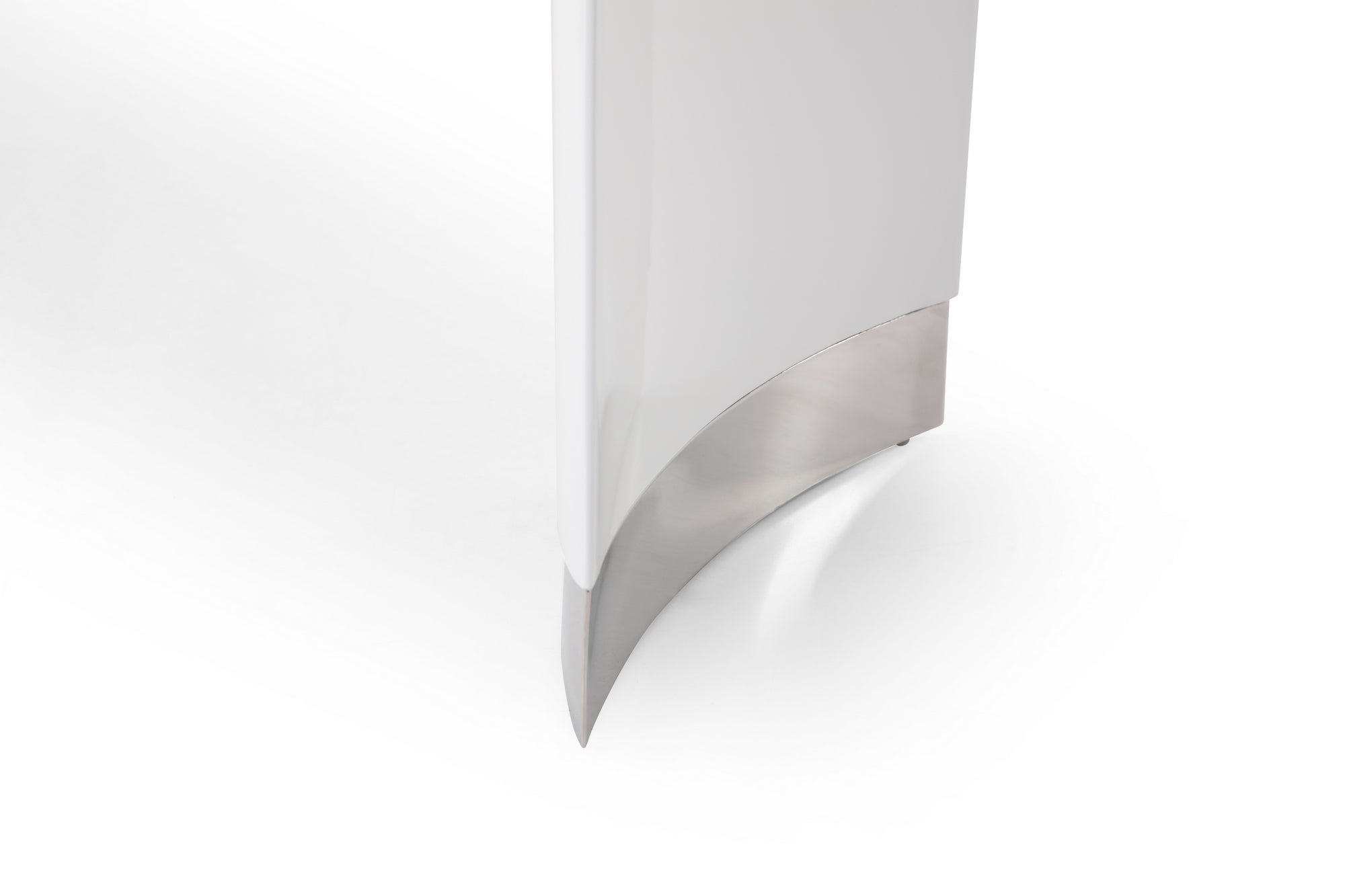 Corbett - Contemporary White Bar Table - image 3