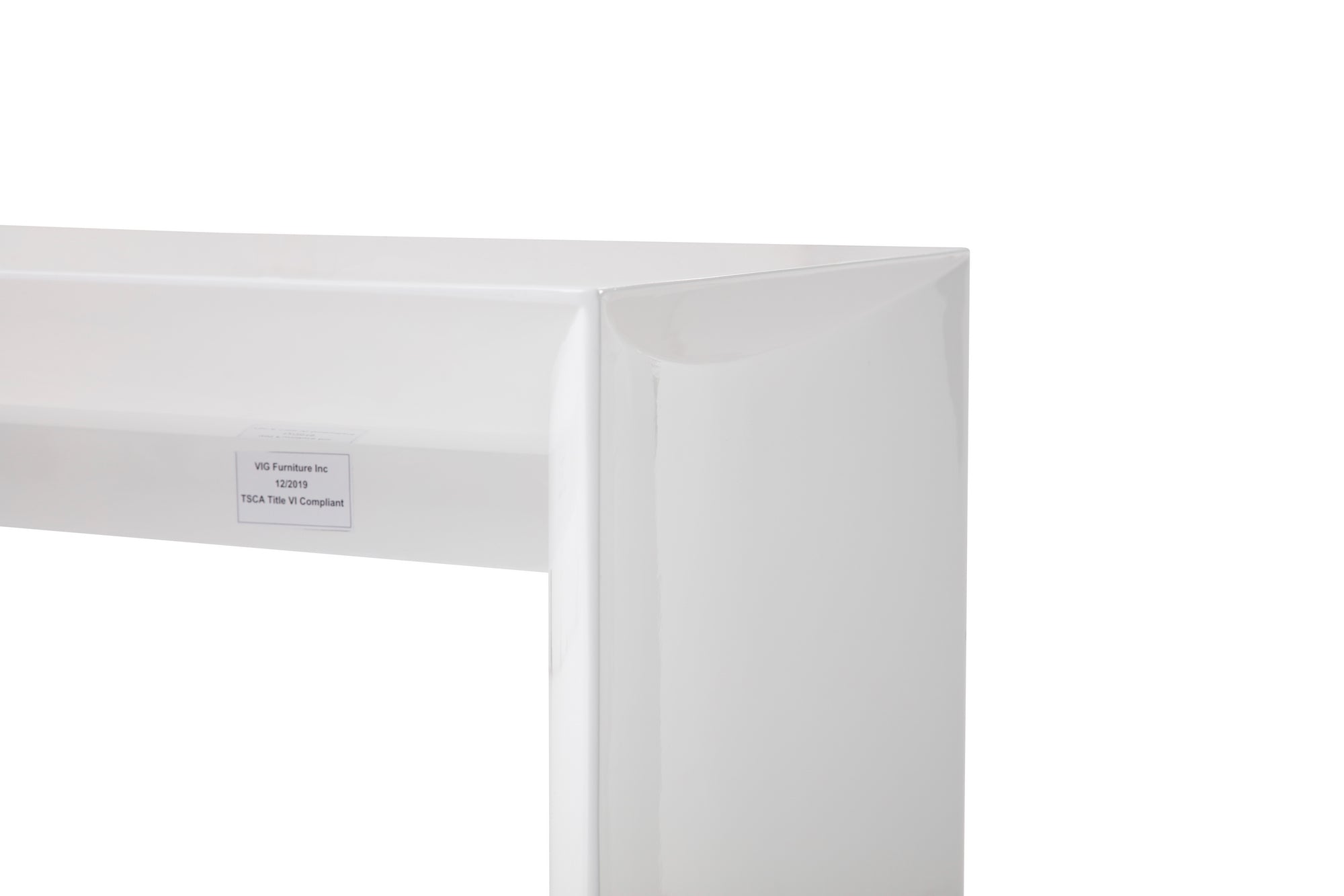 Corbett - Contemporary White Bar Table - image 4