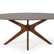 Prospect - Modern Oval Walnut Dining Table - image 2
