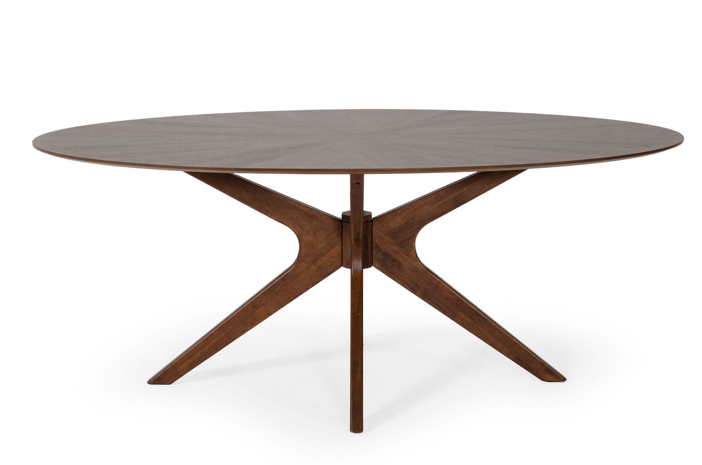 Prospect - Modern Oval Walnut Dining Table - image 2