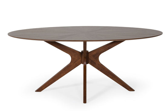 Prospect - Modern Oval Walnut Dining Table - image 2