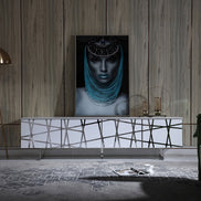 Kilson - Modern White TV Stand - image 4