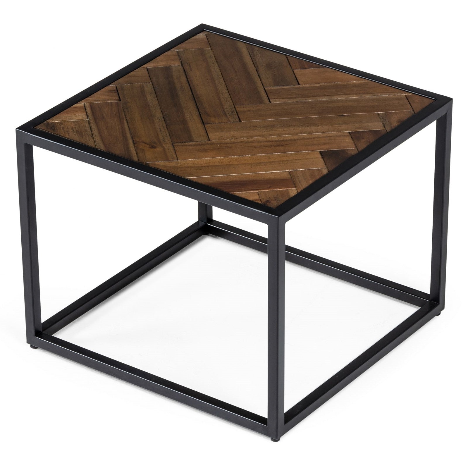 Pasada - Industrial Brown Acacia End Table - image 2