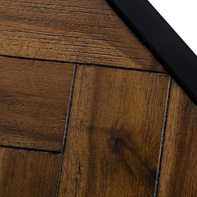 Pasada - Industrial Brown Acacia End Table - image 3