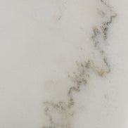 Fairway - Glam White Marble and Brushed Gold End Table - image 3