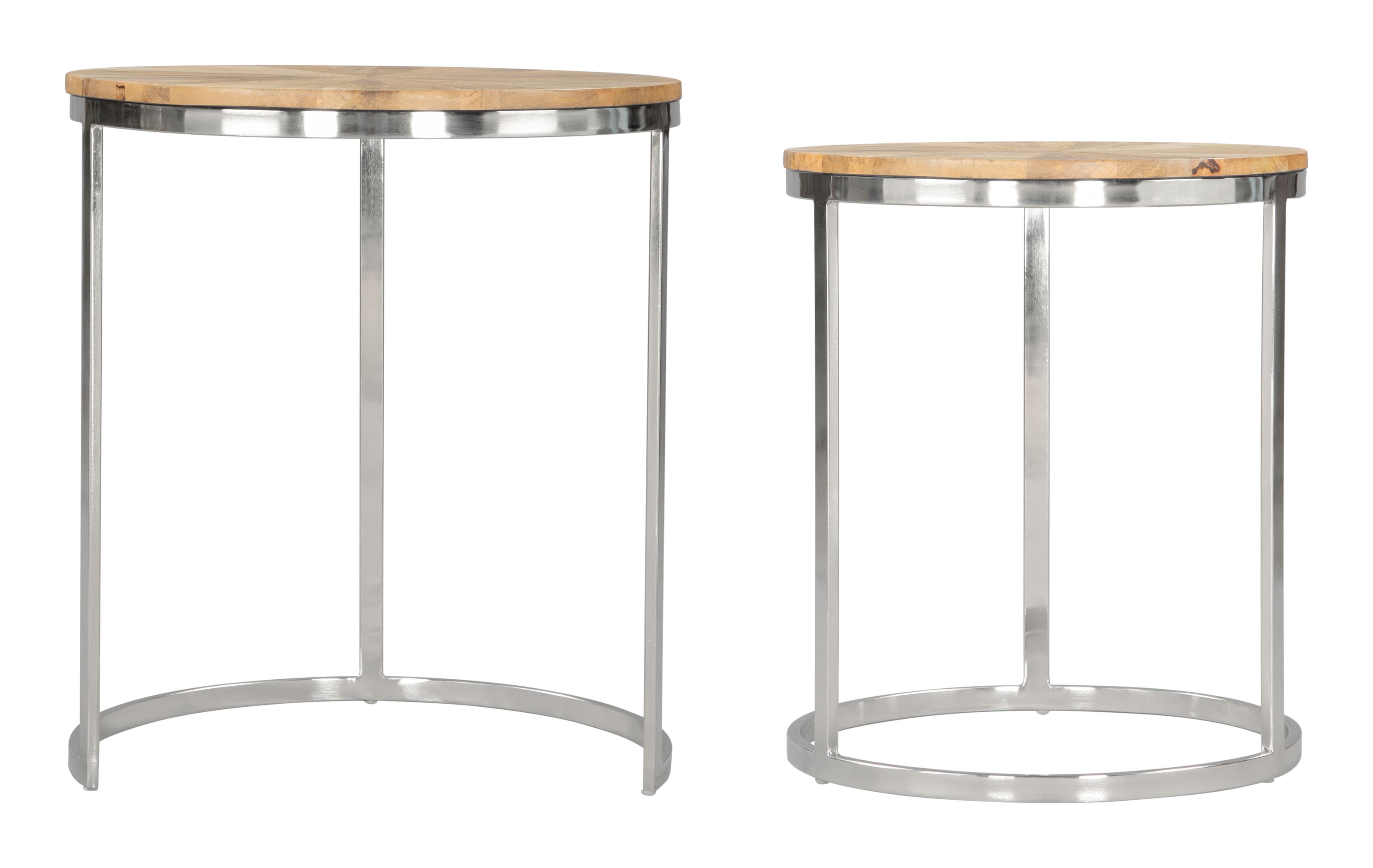 Bari Nesting Table Set (2-Piece) Natural