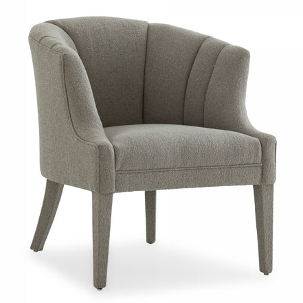 Ladera - Glam Grey Fabric Accent Chair - image 2
