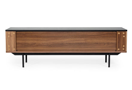 Maggie - Modern Walnut and Grey TV Stand - image 3