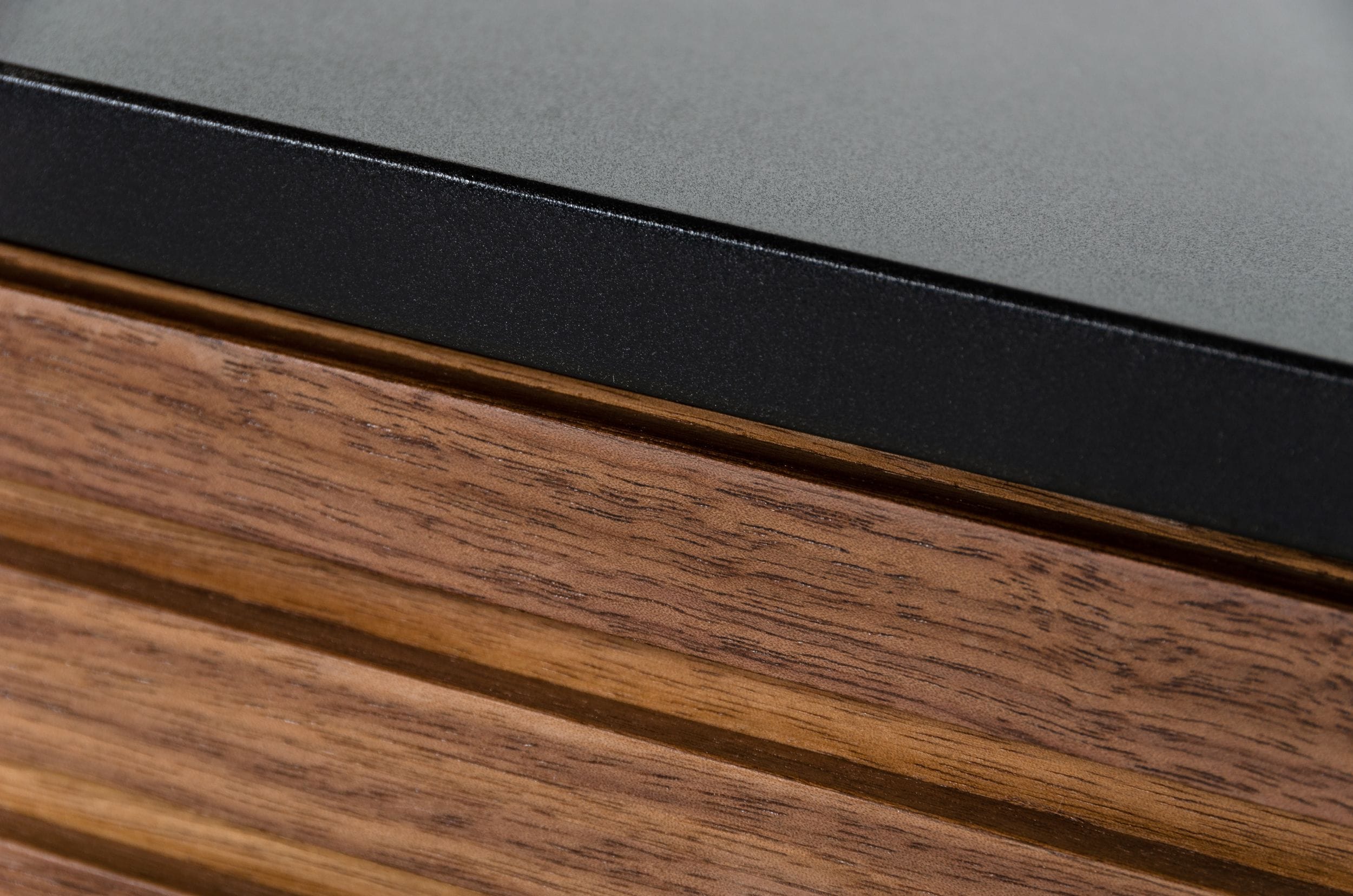 Maggie - Modern Walnut and Grey TV Stand - image 4