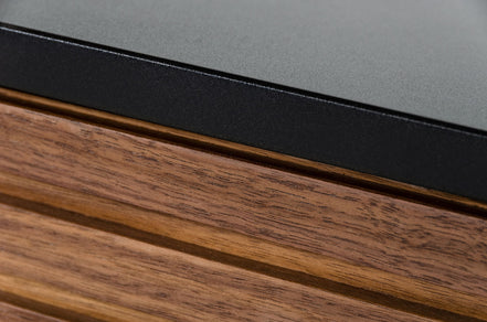 Maggie - Modern Walnut and Grey TV Stand - image 4