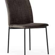 Maggie - Modern Black and Brown Dining Chair (Set of 2) - image 5