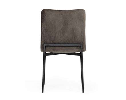 Maggie - Modern Black and Brown Dining Chair (Set of 2) - image 3
