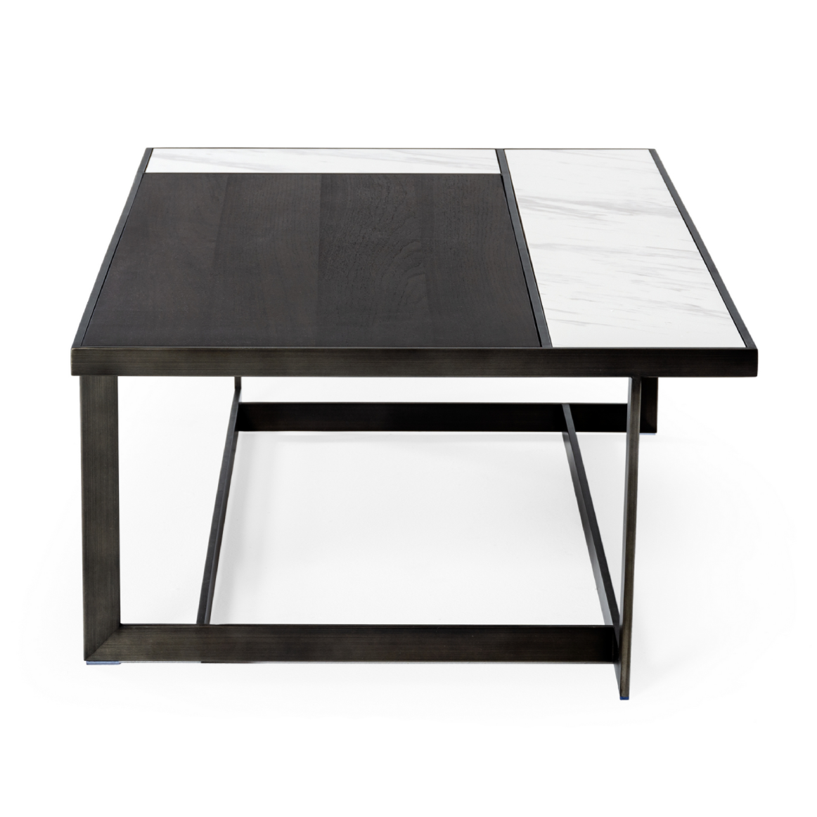 Fargo - Modern Ceramic & Grey Walnut Coffee Table - image 3