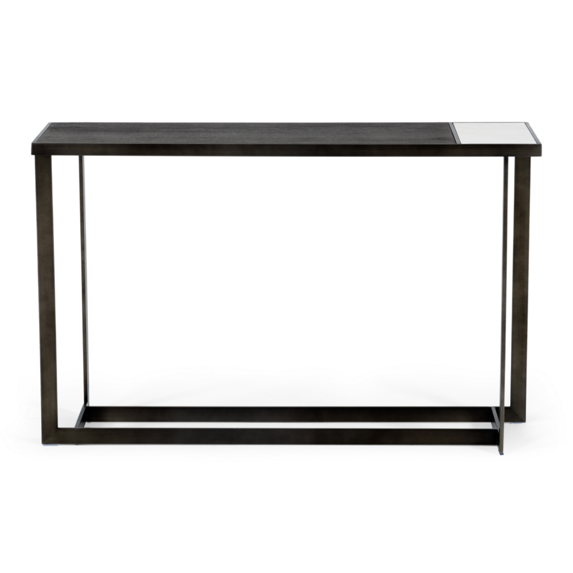 Fargo - Modern Ceramic & Grey Walnut Console Table - image 5