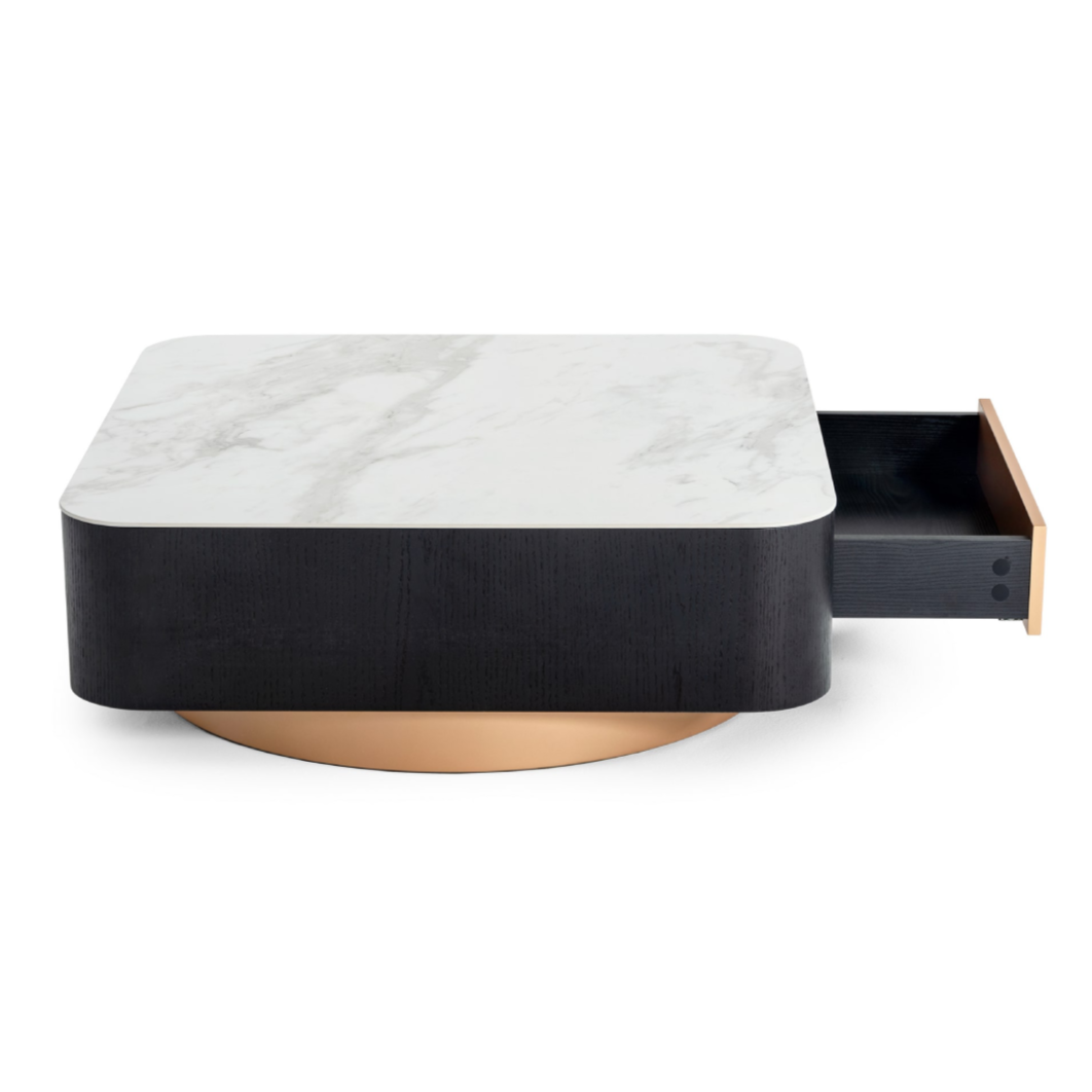Peak - Modern Black Oak Coffee Table - image 3