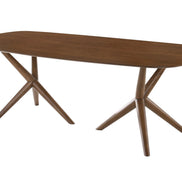 Utah - Modern Walnut Rectangular Dining Table - image 3