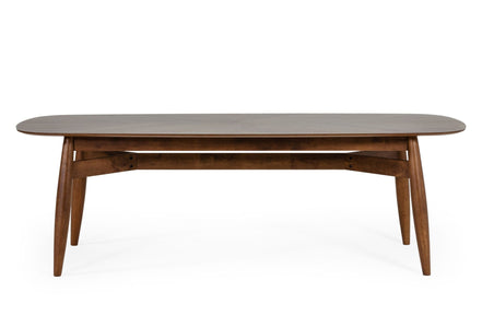 Ackley - Modern Walnut Rectangular Dining Table