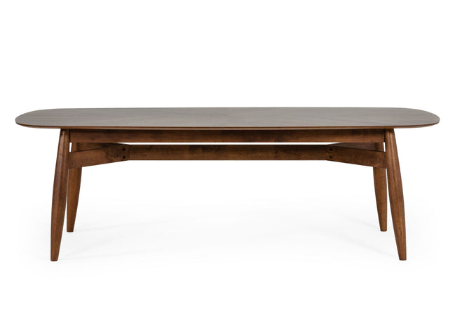 Ackley - Modern Walnut Rectangular Dining Table