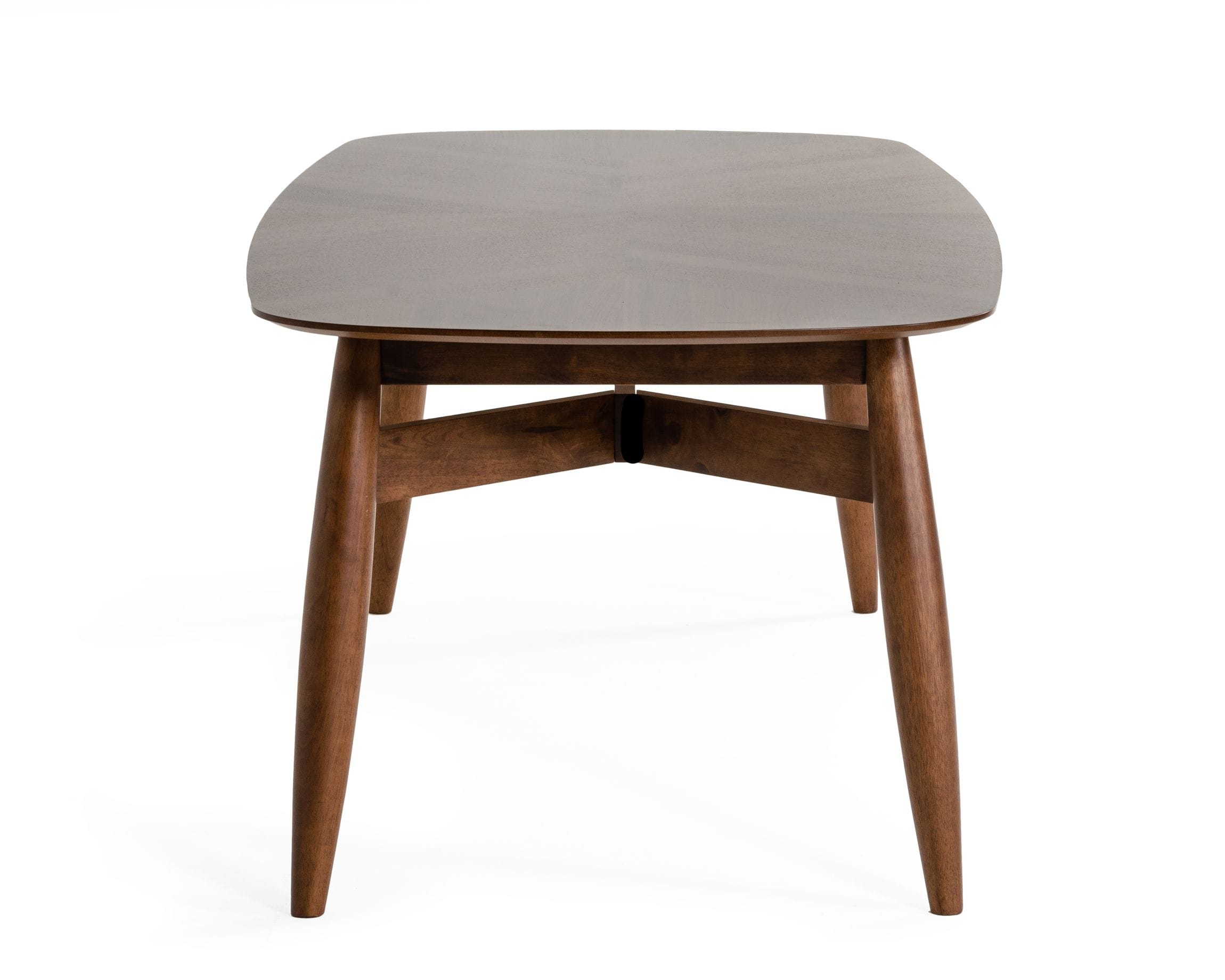 Ackley - Modern Walnut Rectangular Dining Table - image 2
