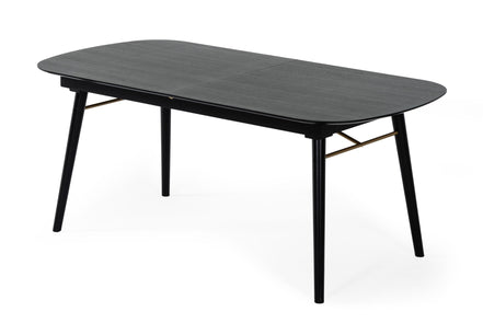 Addax - Modern Black Extendable Dining Table - image 2