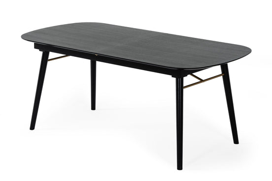 Addax - Modern Black Extendable Dining Table - image 2