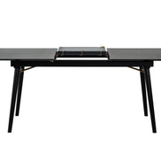Addax - Modern Black Extendable Dining Table - image 3