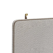Bela Floating Queen Headboard Ivory