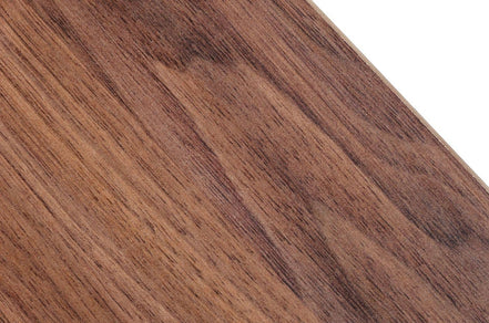 Asus - Italian Modern Walnut Nightstand - image 4
