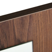 Asus - Italian Modern Walnut Mirror - image 2