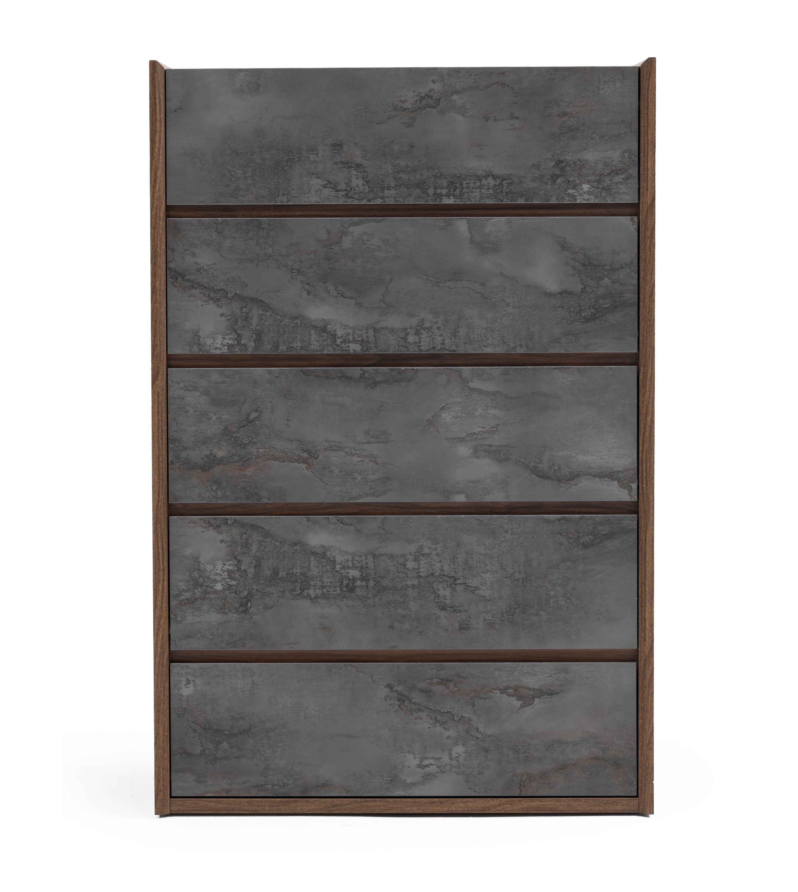 Rado Modern Walnut & Stucco Chest - image 4