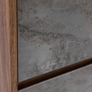 Rado Modern Walnut & Stucco Chest - image 3